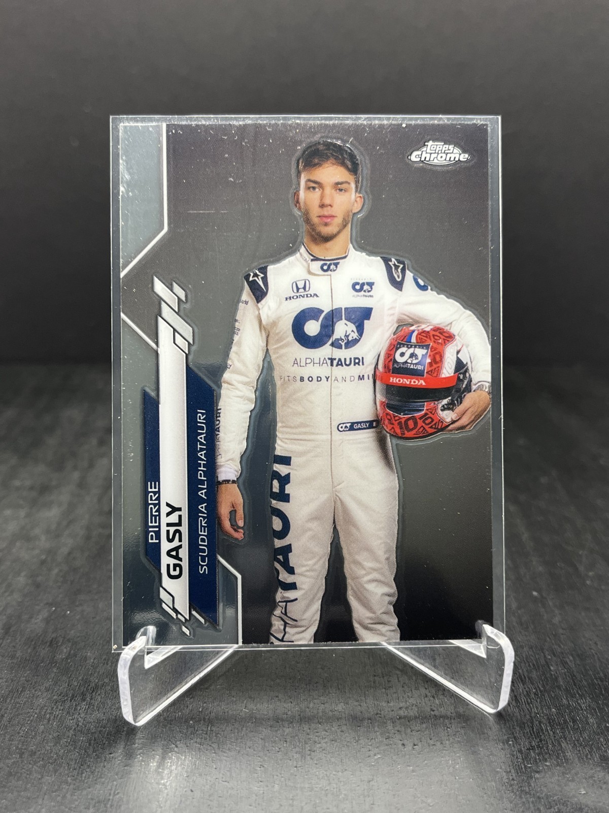2020 Topps Chrome Formula 1 F1 Pierre Gasly Portrait #11