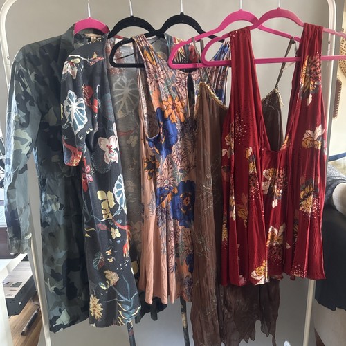A lot of five casual summer dresses