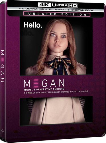 M3GAN - Limited Edition Steelbook 4K Ultra HD + Blu-ray + Digital 4K UHD Blu-r - Picture 3 of 4