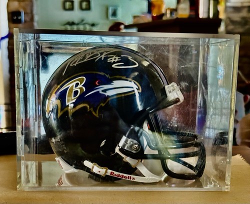 Mini NFL Ravens Helment Riddell firmado por Matt Stover #3 (BALTIMORE RAVENS) 😎 - Imagen 10 de 10