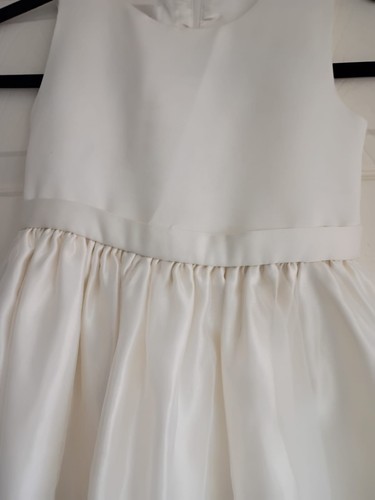 🩶 Cinderella White Formal Gown | Strapless A-Line Dress | Elegant Bridal/Prom | - Picture 3 of 11