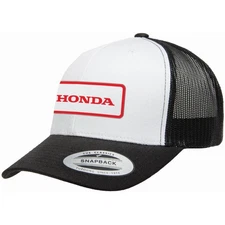Factory Effex Honda Throwback Hat - White/Black 25-86304