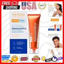Terminator 10 Acne Spot Treatment with Benzoyl Peroxide 10 Maximum Strength ...