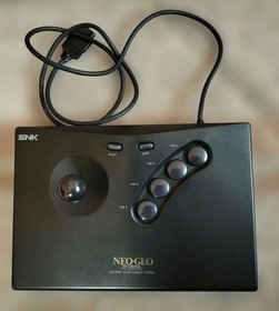 SNK Neo Geo AES NEO-0 Console Complete Set Black Tested Used With Box & Software