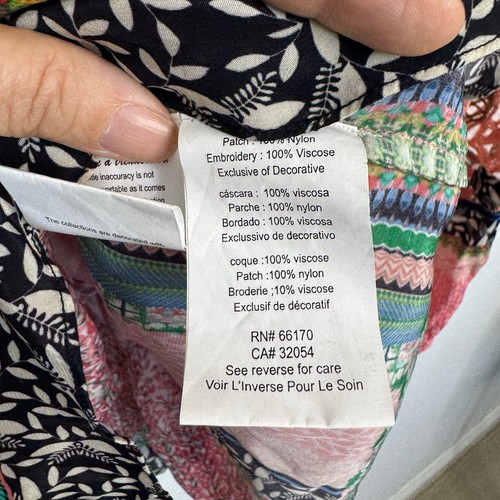 Anthropologie Bhanuni Jyoti Rosario Embroidered Long Sleeve Blouse Pink M $168 - Picture 11 of 11