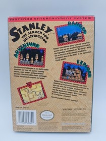 Stanley the search for dr Livingston NES CIB Very Clean!