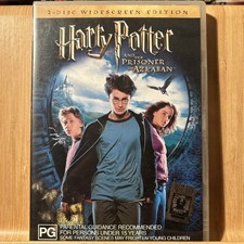Harry Potter and the Prisoner of Azkaban DVD Region 4 2004 (S3.1)