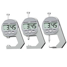 Accurate Electronic Thickness Micrometers LCD Readout Small Thickness Gauge