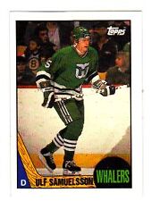 1987-88 TOPPS HOCKEY #23 ULF SAMUELSSON WHALERS