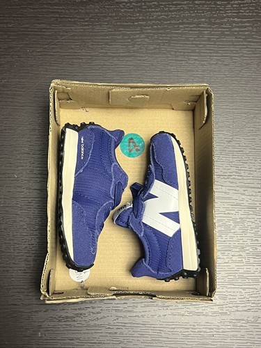 New Balance 327 IH327GA Victory Blue/White US Infant Size 4 M EU Size 20 - Picture 7 of 8