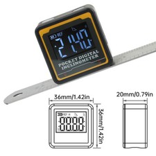 Digital Protractor Angle Finder Gauge Inclinometer Level Meter Slope Leveler 90°