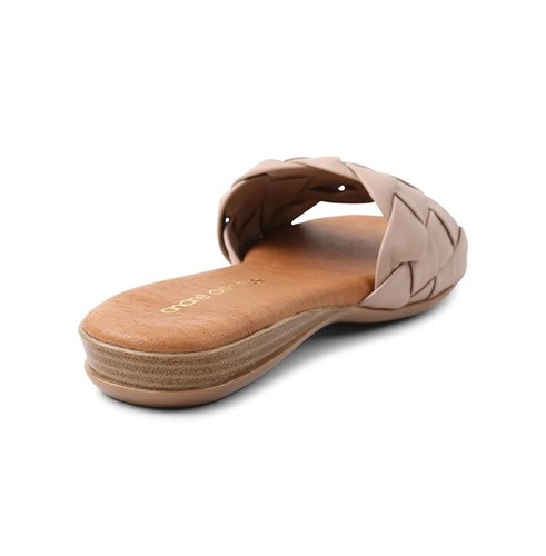 André Assous Nicki Woven Leather Slide AA2NIK99 US Size 11 - Picture 5 of 6