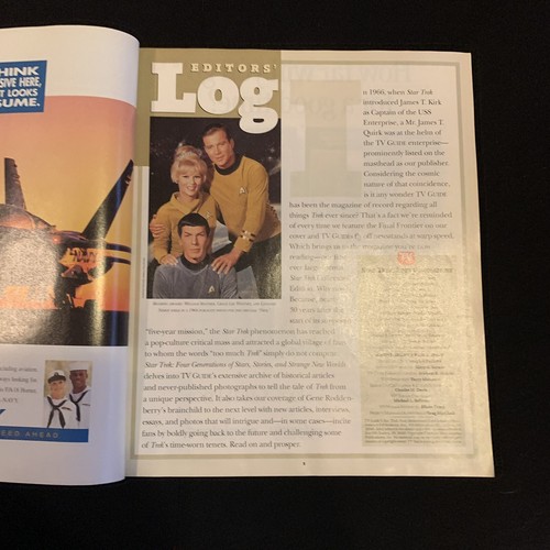 New TV Guide | Star Trek Collectors' Edition | Spring 1995 | Four Generations - Picture 3 of 10