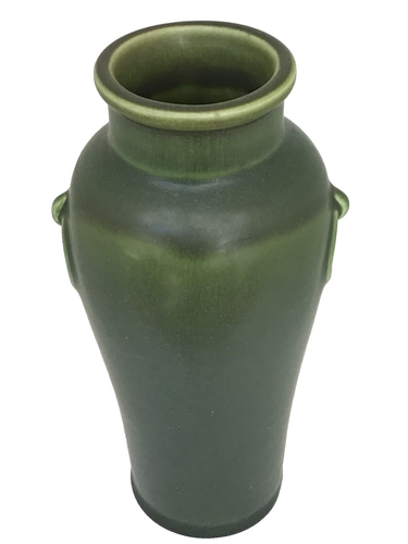 Antique 1917 Rookwood Rose Vase Urn Style with Rings 2079 Matte Green - Picture 3 of 7