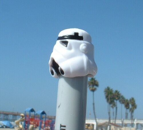 BEL Casco REPRO per 4" Luke Stormtrooper Modellino POTF Vintage Star Wars - Foto 3 di 6