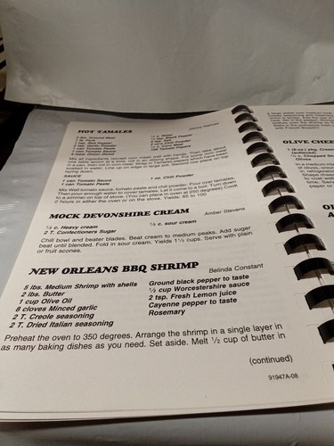 VINTAGE COOKING FOR A CURE FRIENDS OF RELAY COOKBOOK NEW ORLEANS AREA - Imagen 8 de 15