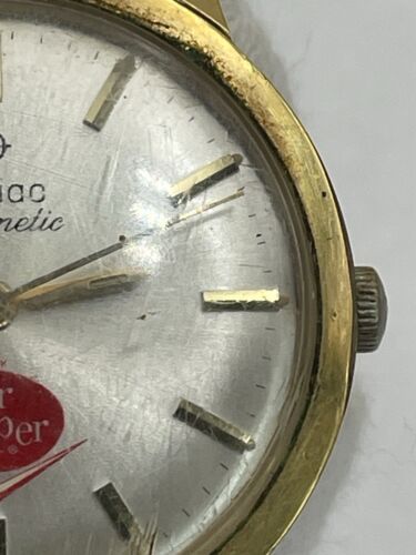 Zodiac Hermetic Dr. Pepper Watch Runs Works Restoration Project Vintage - Picture 5 of 23