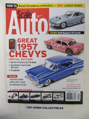 Scale Auto Magazine December 2007 Great 1957 Chevys, Special Section - Bild 1 von 2