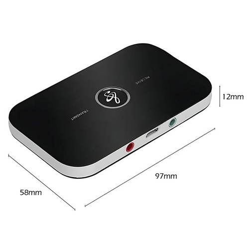 Nadajnik Bluetooth Odbiornik Nadajnik Bluetooth Audio Adapter Bezprzewodowy Aux TV - Zdjęcie 9 z 11