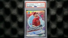 2021 Bowman Chrome 40-Man Futures Fmfard Reid Detmers Auto Refractor PSA 10 POP1