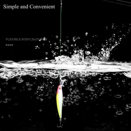 20pcs 15cm Stainless Steel Anti-bite Fishing Leader Line with B-type Pin Swivel - Picture 10 of 10