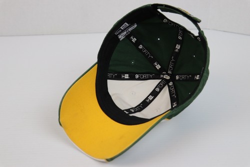 New Era 9FORTY Green Bay Packers Strapback grün gelb Logo verstellbar OSFM - Bild 8 von 9