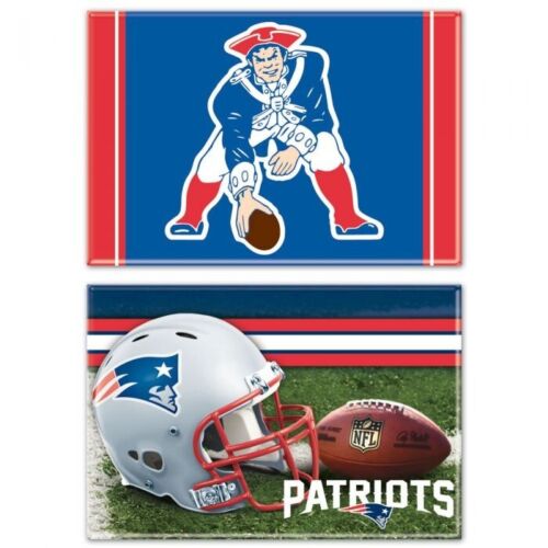 FOUR (4) NEW ENGLAND PATRIOTS REFRIGERATOR MAGNETS FROM WINCRAFT - Picture 3 of 3