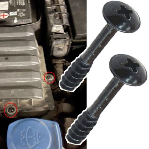 Black Air Filter Cleaner Box Lid Retaining Screw For Vauxhall Astra Corsa Zafira - Picture 4 of 9