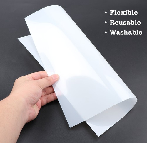 16pcs 10mil Blank Mylar Stencil Sheets,12X12 inch Milky PET Blank Stencils - Picture 5 of 7
