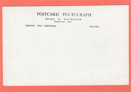 The Quay Yarmouth IOW RP pc unused H K Merwood AE95 - Bild 2 von 2