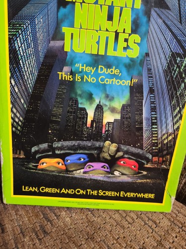 Vintage Teenage Mutant Ninja Turtles TMNT Movie Poster Puzzle 300pc Made In USA - Picture 3 of 10