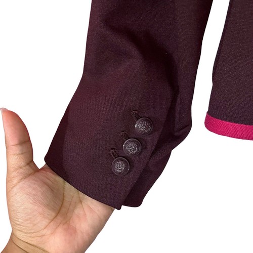 Gap The Academy Blazer Vampirrot Frauen 10 dunkelburgunder Karriere dunkle Akademie - Bild 7 von 13