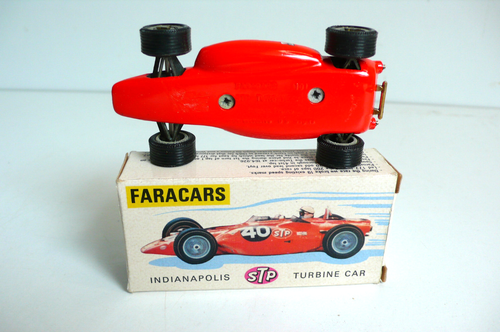 FARACARS INDY SRP TURBINE CAR TRÈS BON ÉTAT 1/43ème BOITE D'ORIGINE - Imagen 6 de 6