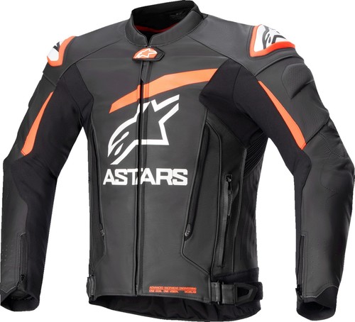 Alpinestars GP Plus R V4 Mens Leather Motorcycle Jacket Black/Red/White