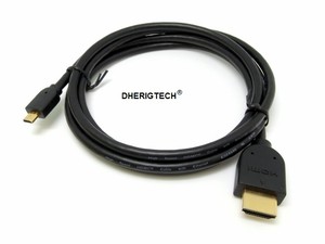 GOPRO HD 3 Héroe 3 Micro HDMI a HDMI Salida de Video Cable para TV 1080P 3D 4K