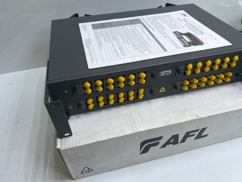 AFL AFC IO-35G01476-01 48F FC SM 2RU Rack Mount Fibre Termination - Photo 3/7