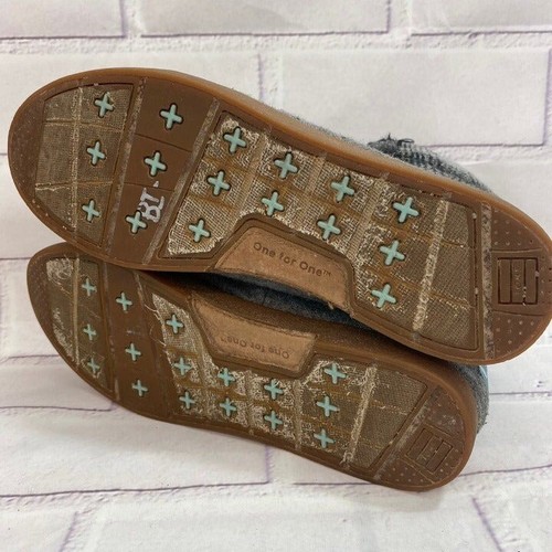 Toms Wool Fold Down Bootie Boots Womens Size 6.5 Grey Soft Winter Style Shoes - Bild 8 von 12