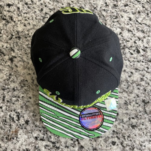 Washington DC City Hunter Mütze Erwachsene ultimativ grün schwarz Druckknopflasche Washington DC - Bild 2 von 17