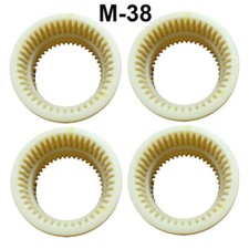 4PCS M38 Curved Teeth Nylon Sleeve Gear Coupling Sleeve For KTR Bowex 44 Tooth