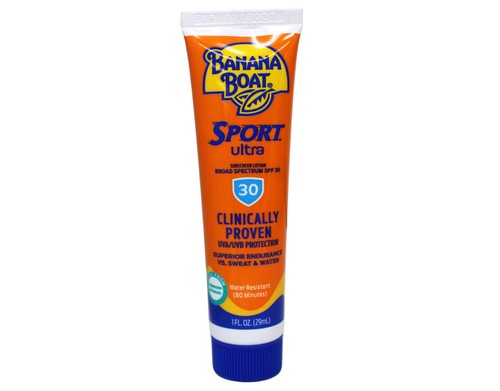 Banana Boat Sport Ultra SPF 30 Sunscreen Lotion, 1 oz - 4 Pack - 24 Count - Picture 4 of 5