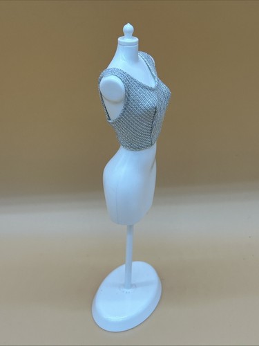 Barbie And The Rockers Doll Shirt Vintage 1985 #1140 HTF Silver Tank Top - Picture 2 of 11