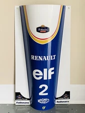 WOW!!!FORMULA 1 F1 WILLIAMS RENAULT FW16 sign Ayrton Senna Race Car nose Style