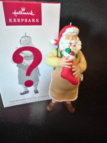 Hallmark Keepsake Ornament Toymaker Surprise Brown Apron Limited Edition 2023 - Picture 4 of 5