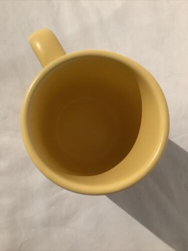 Rae Dunn Coffee Mug Artisan Collection By Magenta Pastel Yellow That’s All Yolks - Picture 3 of 4