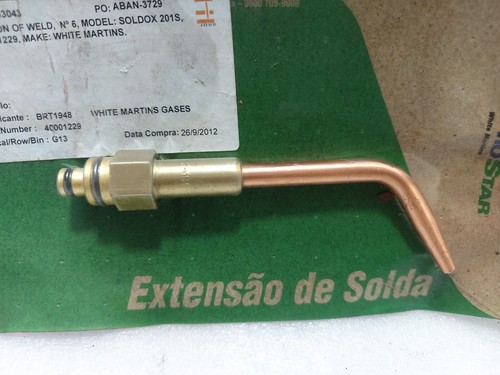 White Martins WM 40001229 Ext. Soldox 201S NR.6 40001229 - Picture 3 of 9