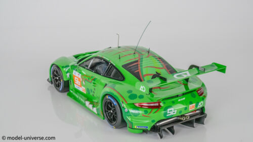 Modellino pressofuso Ixo 1:18 Porsche 911 RSR-19 #56 24h Le Mans 2023 Rexy Project 1-AO - Foto 8 di 9