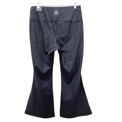 Adidas Damen Leggings Flared High-Rise Tight Fit mit dezentem Leopardenmuster 1X - Bild 14 von 15