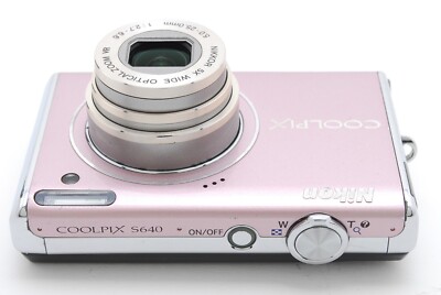 Nikon COOLPIX S640 ピンク NEAR MINT] Nikon coolpix s640 Precious Pink 12.3MP Digital