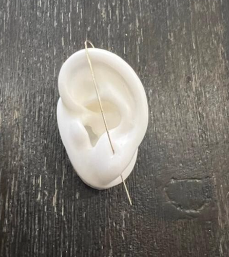 Pendiente de gancho sobre orugas para mujer único enchapado en oro o plata brazalete liso - Imagen 13 de 22