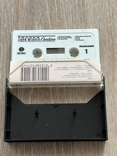the best of andrew lloyd webber - ovation ! cassette ( not been played ) - Picture 2 of 3